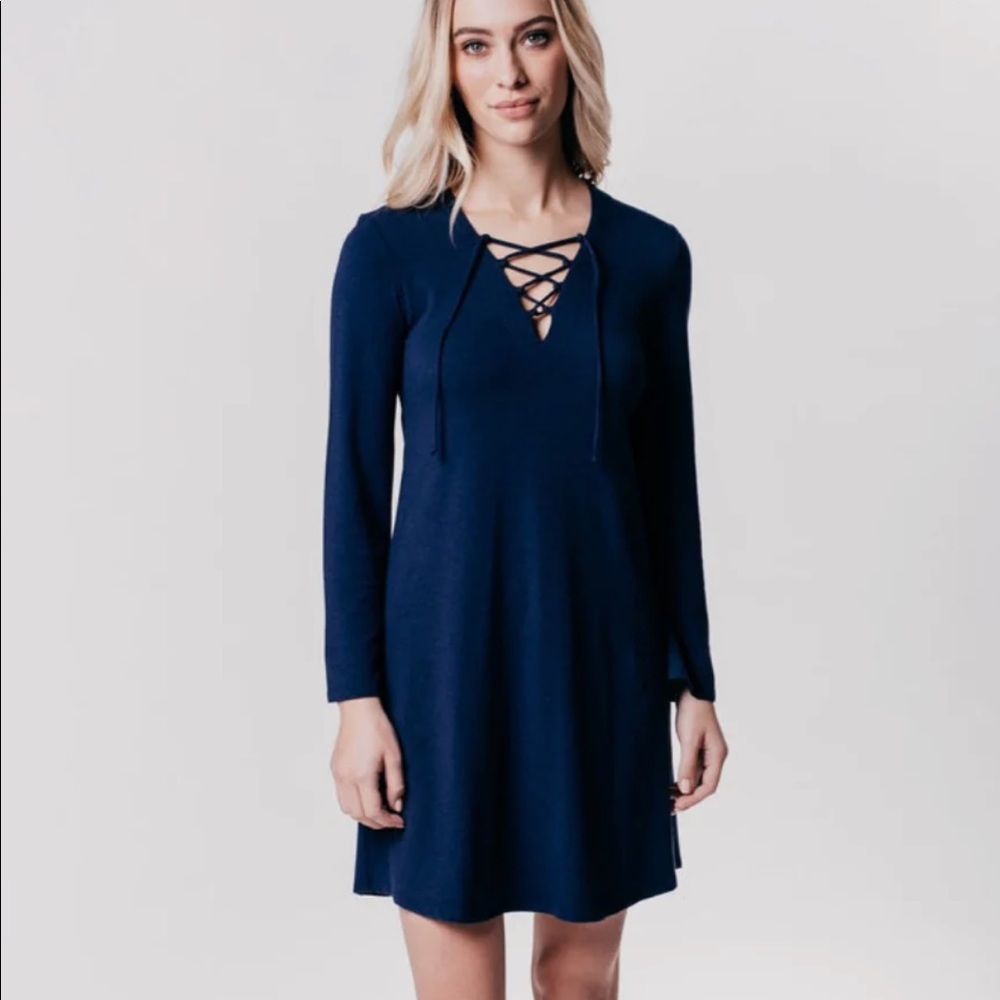 Southcott Lacey Dress in Black